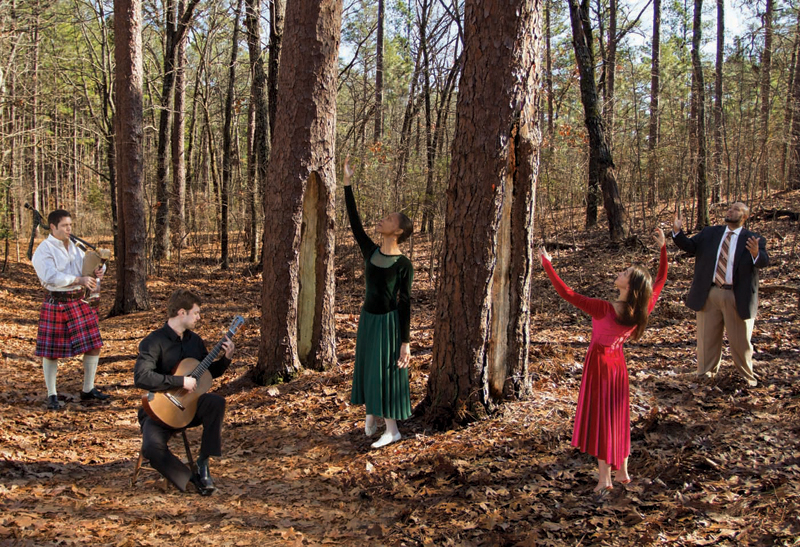 Bleeding Pines Performers in the Round Timber Tract